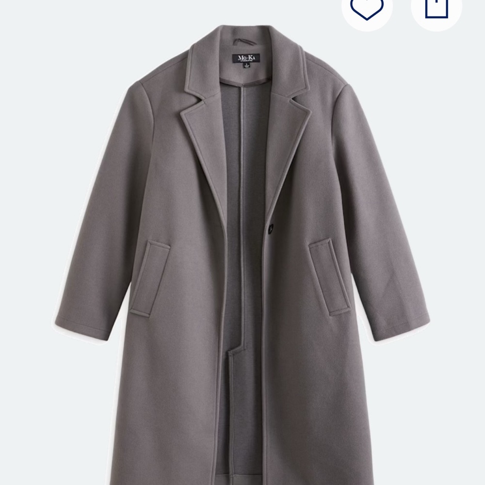 Long Pea Coat. New with tags. Never worn.